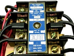 Struthers Dunn 6210-40-06-11 Relay 20A 550VAC Open 115VAC 60Hz Coil 4006-11