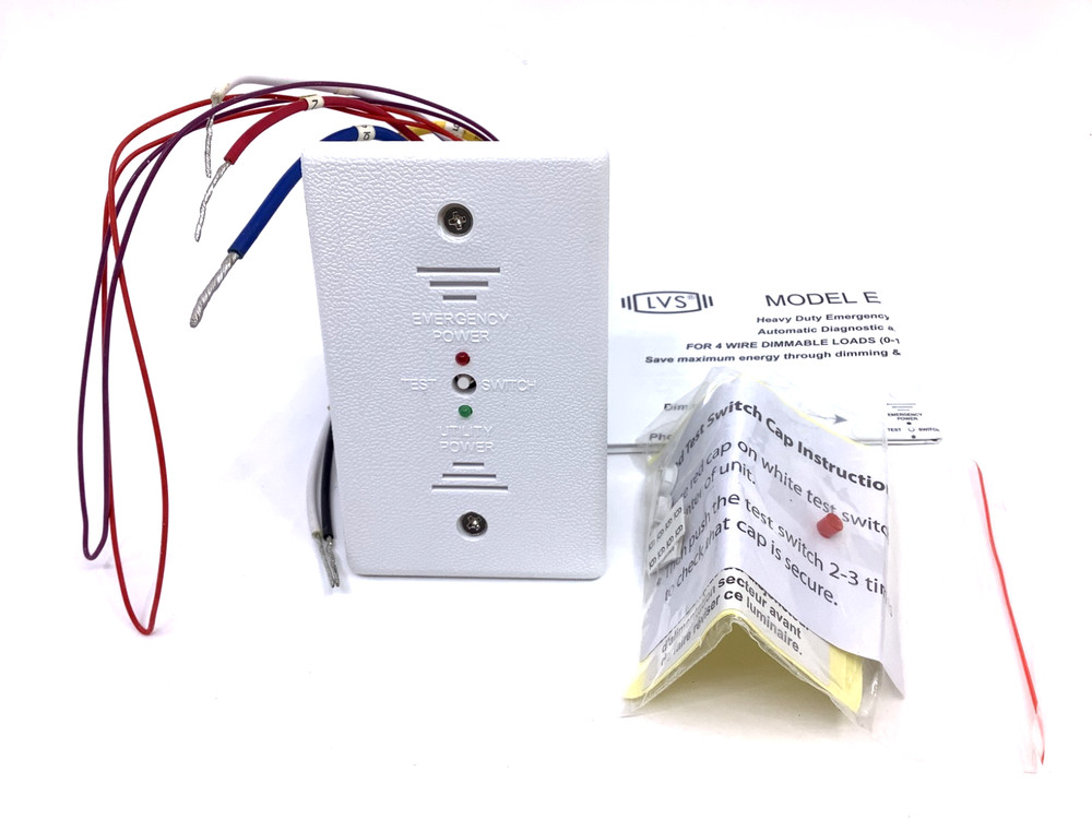 LVS EPC-1-D-HV-347V EMERGENCY LIGHTING POWER CONTROL SWITCH 347VOLT 60HZ