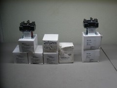 WHITE-RODGERS (8) 90-342 208/240V & (2) 90-341 120V SWITCHING RELAYS