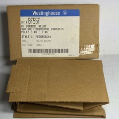 Westinghouse BF55F Control Relay 120/60 110/50V 5-Pole Universal Contacts – NOB