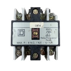 Square D 8501-X020 Control Relay Type X 0804