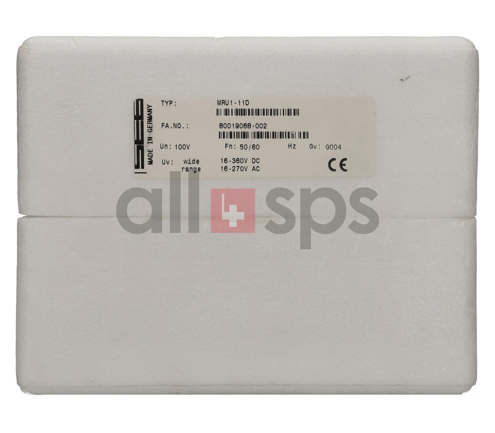 SEG MULTIFUNCTION RELAY – MRU1-11D (NO)