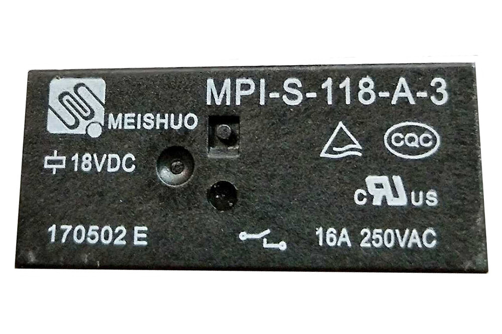 1PC MPI-S-118-A-3 18VDC Power Relays 16A 250VAC 6Pins