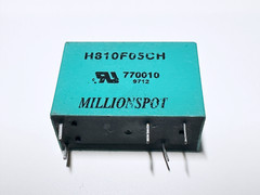 H810F05CH MILLIONSPOT Power Relay 5VDC SPDT 1FormC 10A 250VAC/30VDC 5-Pin