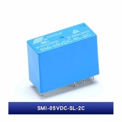 Miniature Print Relay 5V12V24V 2-Switcher 2xUM 5A 250V 8P SMI-05/12/24 VDC-SL-2C