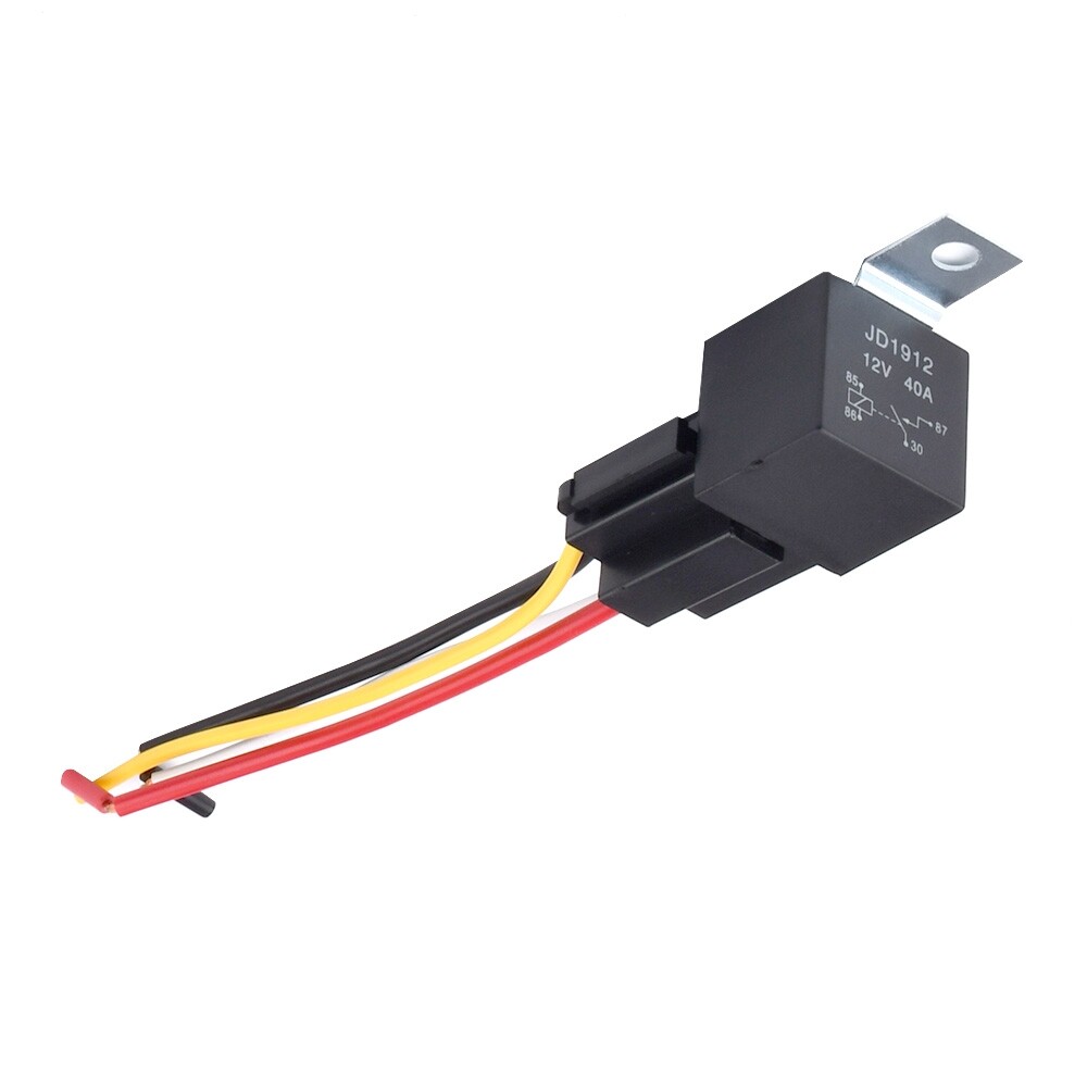 Car Relay 12V 24V 40A 4Pin 5Pin Waterproof Automotive Relay JD1912 JD1914 Module