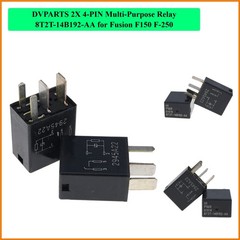 2X 4-PIN Multi-Purpose Relay for Fusion F150 F-250