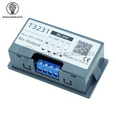 T3231 AC110V-220V DC12V 24V Digital Dual Display 0-999 Cycle Timing Delay Relay