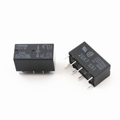 2Pcs Omron G5V-2 DC5V DPDT 8 Pins PCB Mount Low-cost Signal Relay