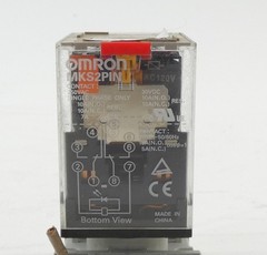 Omron MKS2PIN Relay 1PH 250VAC/30VDC 7A w/ Siemens 3TX7144-1E2 Base 300-600V …