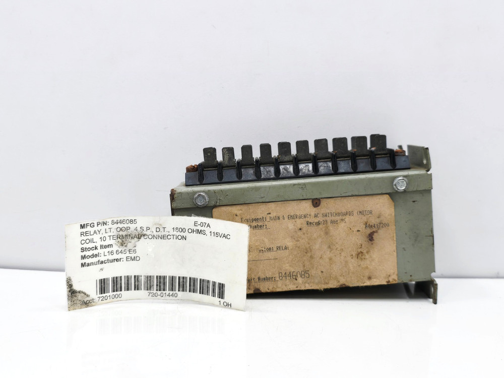 8446085 EMD RELAY