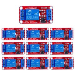 5V One Channel Relay Module with OPTO Isolation, High Low Level Trigger – 10 Pac