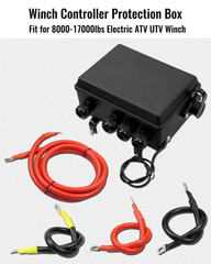 500A Winch Solenoid Relay Control Contactor Box for 8000Lbs-17000Lbs Electric AT