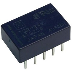 Panasonic TQ2-24V 24V DC 2xUM 1A 2880R 110VDC 125VAC Relay Print 854976 Relay-