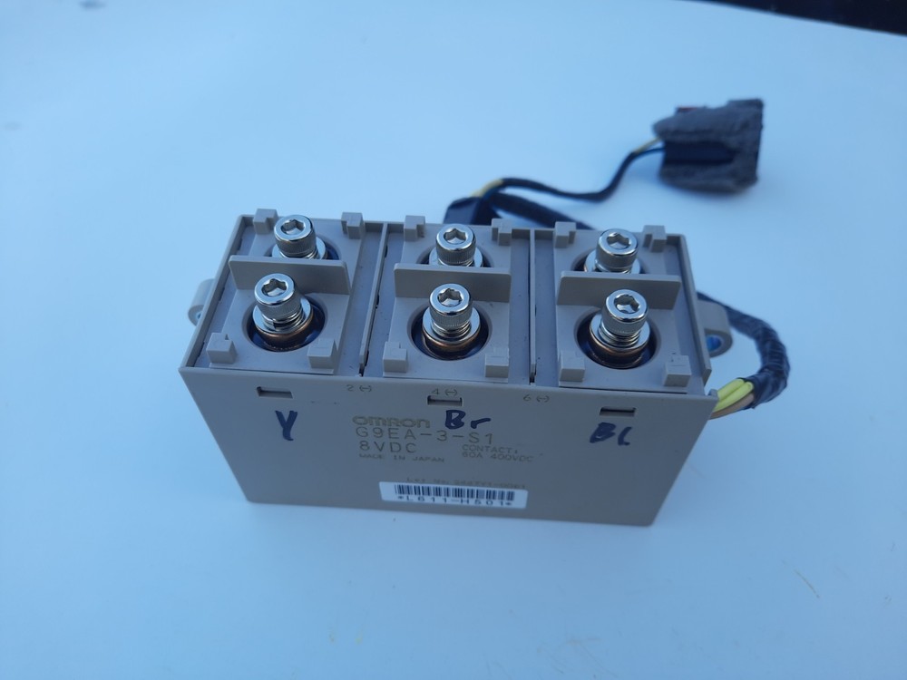 OMRON G9EA-3-S1 TPST Three pole relay module 8 volt coil 400VDC 60A contactors