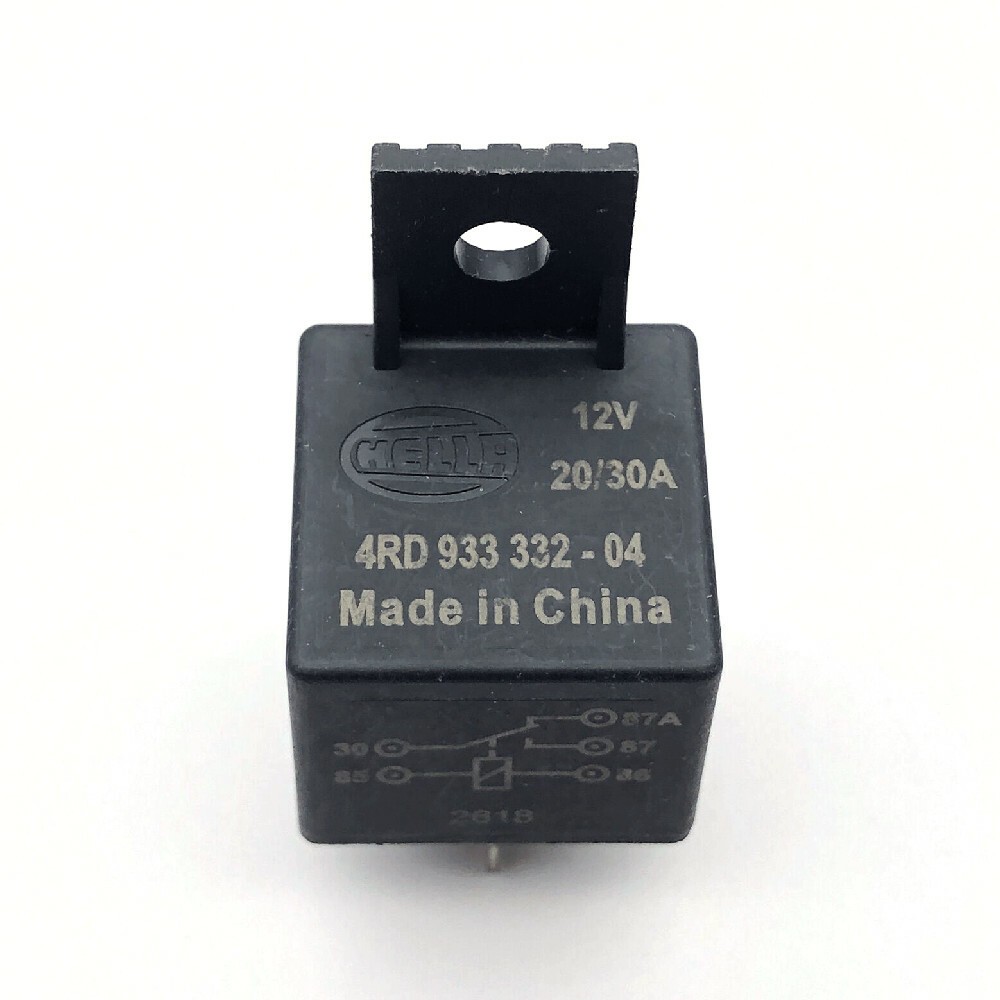 1PC HELLA 4RD933332-04 Power Relay 12VDC 5Pin 20/30A