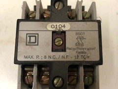Square D Relay 8501X020 Series A