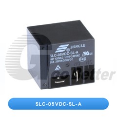 5V/12V/24V Mini Songle Relay 4 Pin Normally Open SLC-05V 12V 24VDC-SL-A 250V 30A