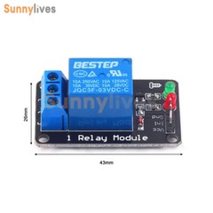 3V 3.3V 1/2/4Channel Relay Module Low Level Trigger Relay with LED Relay Output