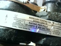 MDI 335NO-120A-18 Relay Contactor 3P 35A @ 600V AC