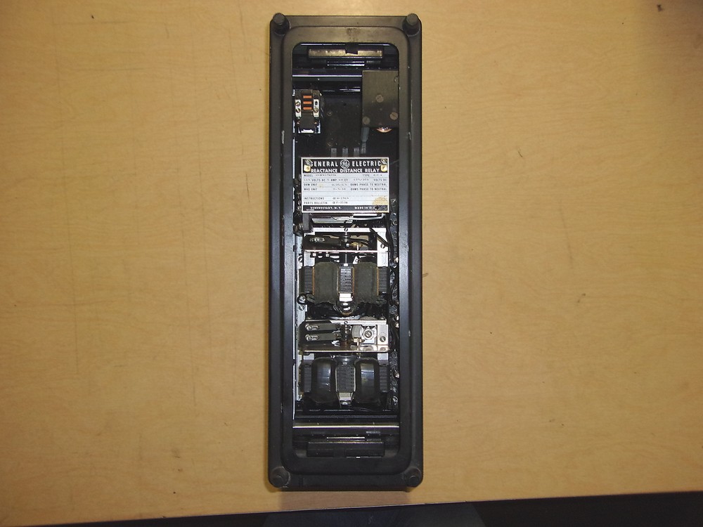 USED GENERAL ELECTRIC REACTING DISTANCE RELAY 12GCX17A22A FREE SHIPPING
