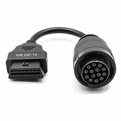 14 Pin to 16 Pin OBD2 Cable for Cat ET3 Caterpillar Diagnostic Adapter