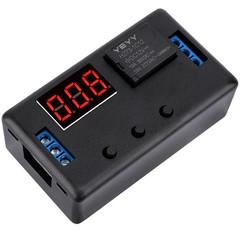 12V Timer Relay, LED Display 4-Mode On-Off Automotive Time Delay Relay, Elect…