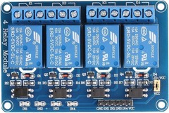 4-Channel 5V Relay Module for Arduino Raspberry Pi – AC/DC Control