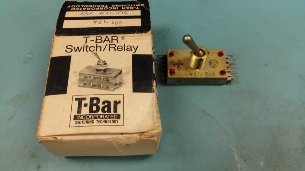802-12A TBAR SWITCH *** USA SELLER *** RELAY TECHNOLOGY *** USA SELLER ***
