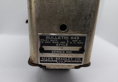 ALLEN BRADLEY 849Z0D331B STYLE BX 10A 600V PNEUMATIC TIMING RELAY [2WS2]