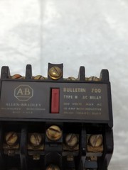 ALLEN BRADLEY,700-N800A1,SERIES B CONTROL RELAY PRE-OWNED