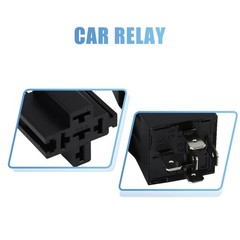 5pcs JD-2914 5 Pin DC 24V 40A Universal Car Fuse Relay Switch Power with Harness