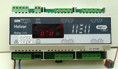 Helvar Digidim 498 8-Channel Relay Unit 100-240V DALI S-DIM Control Tested