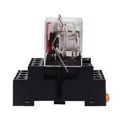 AC 12V Relay 5A Electromagnetic Power Coil Relay 14 Pin 4PDT 4NO+4NC HH54P MY4J