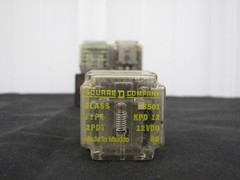 Square D 8501 RS4V20 Miniature Relay Plug, Series B, 120V, 50/60Hz, 3A – NEW