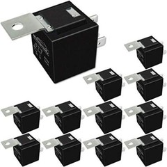 irhapsody Relay 12V 5 Pin Relay 40/30 AMP Automotive Relay Kit Spdt 5 Prong 1…
