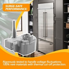 Fridge Overload Starter Relays for 110V 115V 127V Systems Quick Installation