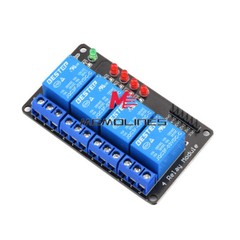1-10x 4 Channel 3V 3.3V Relay Module For Arduino Raspberry PIC AVR DSP ARM USA