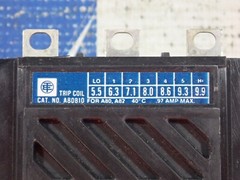 Telemecanique A80B10 Trip Coil for A80,A82 .97 Amp Max