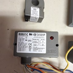 RIB Power Relay Lot (3) 24VAC SPDT Panel Mount RIBU1C RIBMNLB-2 RIBXKTVS-20