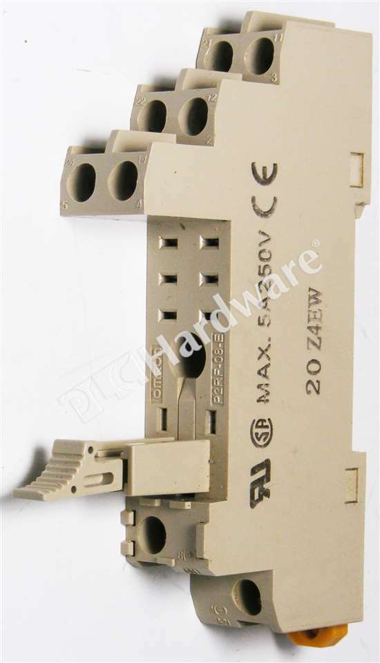 OMRON P2RF-08-E Relay Socket DIN Rail Screw 8 Pins 5 A 250V AC
