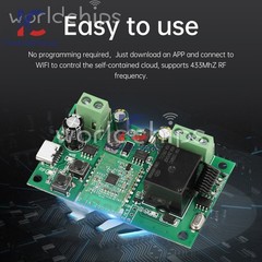 eWeLink DC7-32V/AC220V 1CH Pro Self-Locking Smart WIFI Bluetooth Relay Module