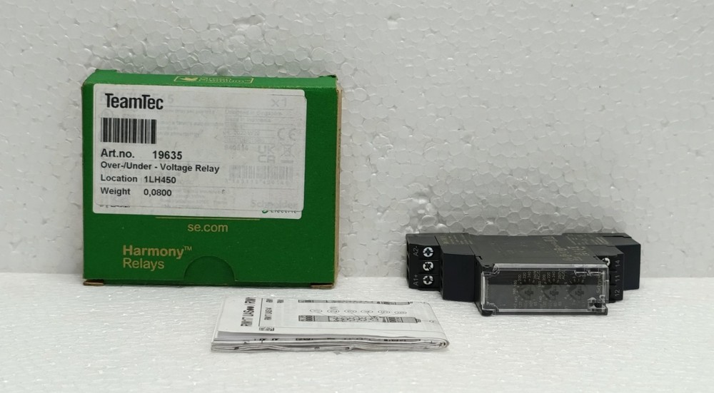 Schneider Electric RM17UBE15 Harmony Voltage Control Relay 65-260V AC/DC