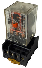 Omron MK3P5-S General Purpose Relay 11 Pin 3PDT 250VAC/28VDC w/ Socket