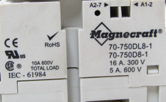 🙌 C3CONTROLS HGPRS-P2C12ZC 12 AMP RELAY 24 VDC W/ MAGNECRAFT SOCKET 70-750DL8-1