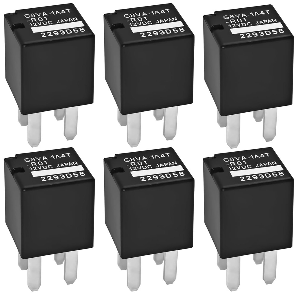 Relay G8VA-1A4T-R01 (Pack of 6) – 12DVC 20A 4Pins SPST Automotive Relay