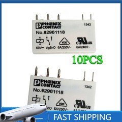 10PC Brand NEW No.2961118 Phoenix Contact Miniature Relay 5 Pins 60V 6A/250VAC