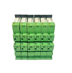 Lot of 6 Phoenix Contact PLC-BSC-24DC/21-21 2967015 Socket w/ 2961192 Relay
