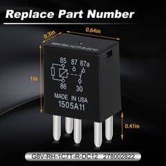 2PCS Main Harness 30Amp Relays 12V for 2008+ Sea-Doo GTI GTR GTS GTX RXP RXT