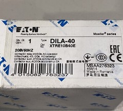 NEW EATON DILA-40 XTRE10B40E Contactor Relay Coil:208V60HZ